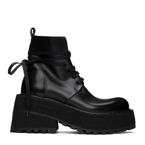 Marsell Carretta boots black 39.5 - Picture 1 of 5